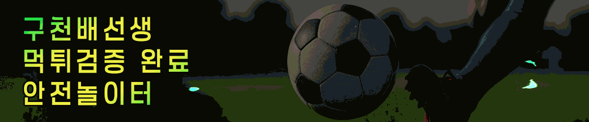구천배선생 먹튀검증 완료 안전놀이터